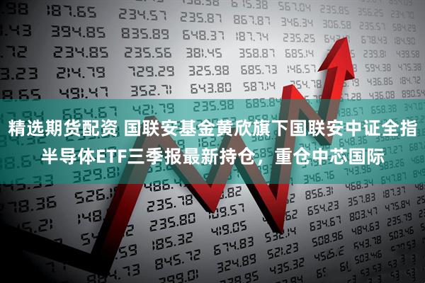 精选期货配资 国联安基金黄欣旗下国联安中证全指半导体ETF三季报最新持仓，重仓中芯国际